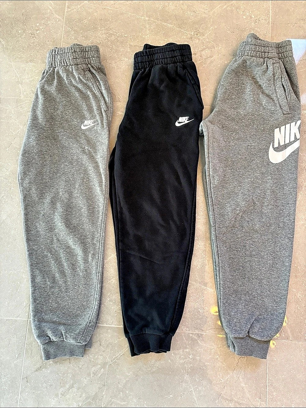Nike Jogger Sweatpants Gray & Black set of 3